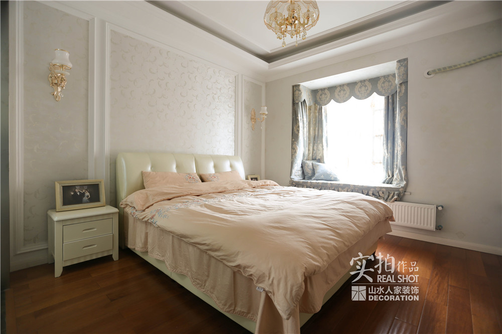 曙光星城160平簡歐風格裝修效果圖