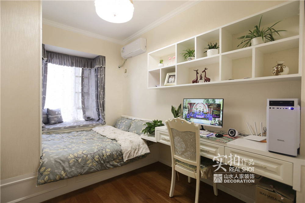 曙光星城160平簡歐風格裝修效果圖