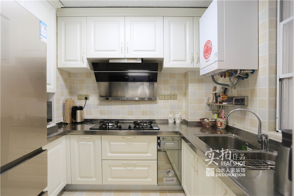 曙光星城160平簡歐風格裝修效果圖