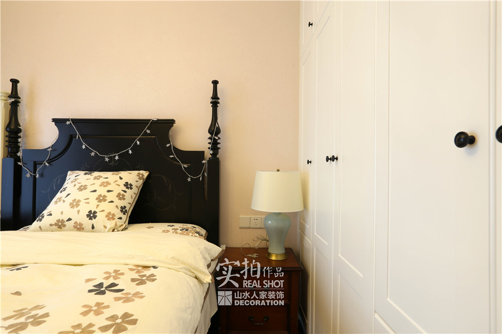 【漢橋城中花園】89平混搭風格裝修效果圖