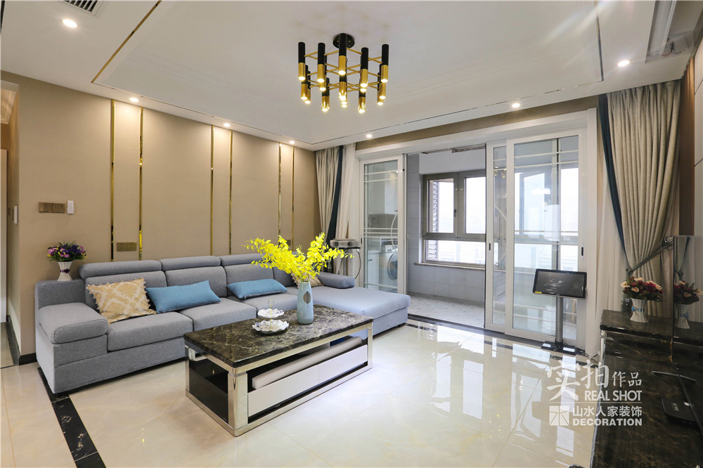 福星華府現代簡約風格裝修效果圖