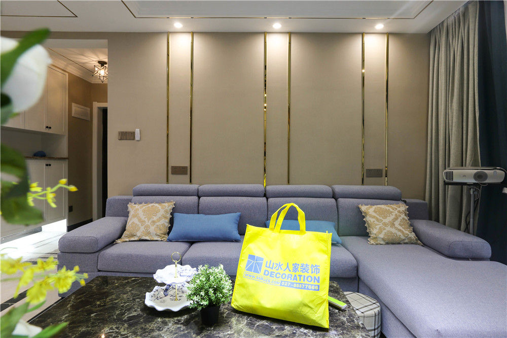 福星華府現代簡約風格裝修效果圖