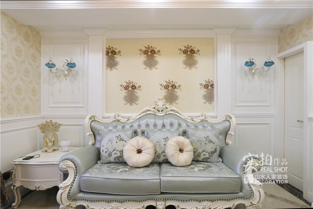 金昌大廈舊房裝修歐式風格效果圖