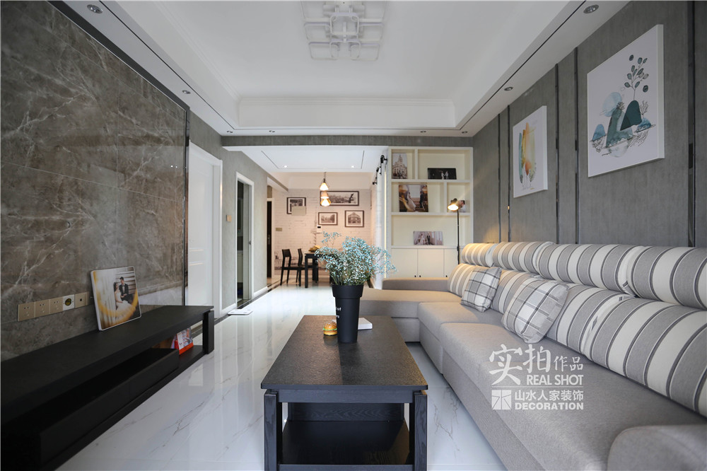 金地天悅現代風格裝修效果圖