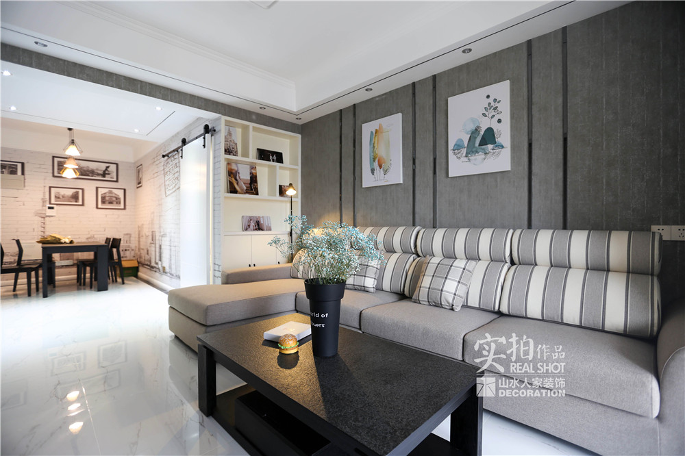 金地天悅現代風格裝修效果圖