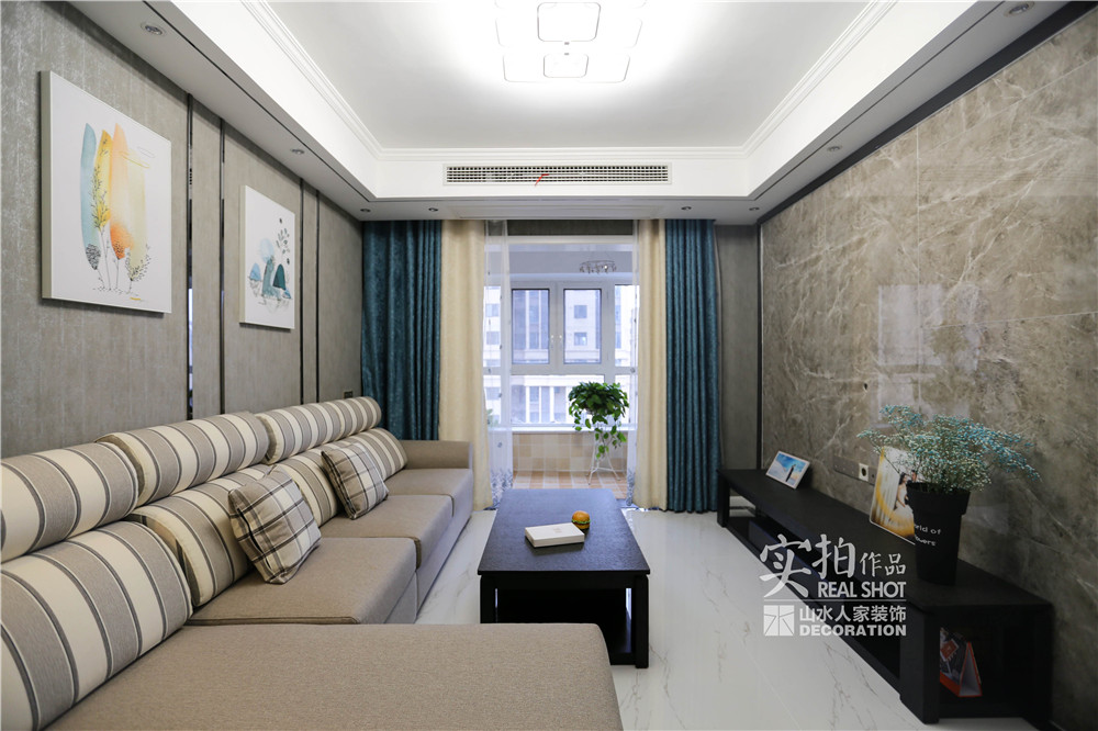 金地天悅現代風格裝修效果圖