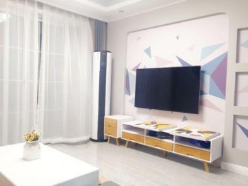 新房終于裝修好了，很漂亮，特別喜歡這種簡約清新的風格！