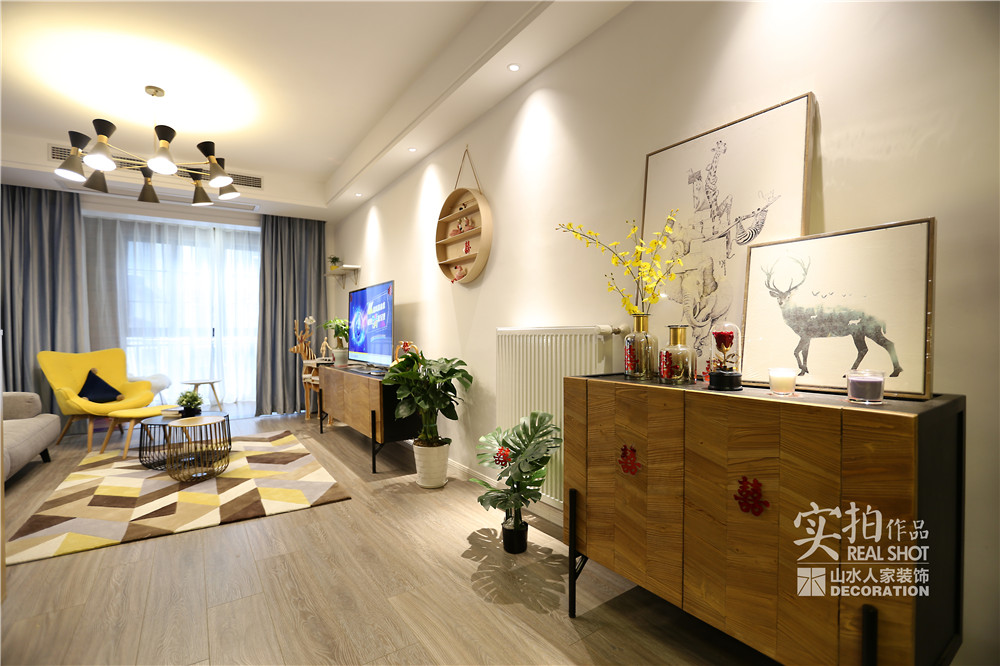 五里漢城北歐風格裝修效果圖