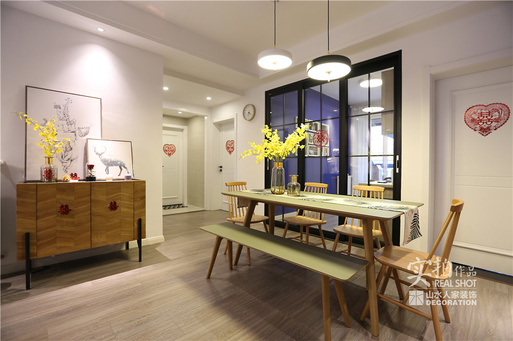 五里漢城北歐風格裝修效果圖