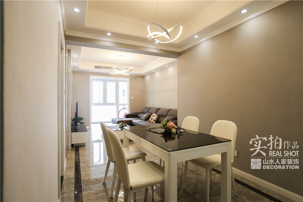 金地天悅現代簡約風格裝修效果圖