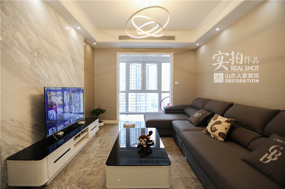 金地天悅現代簡約風格裝修效果圖