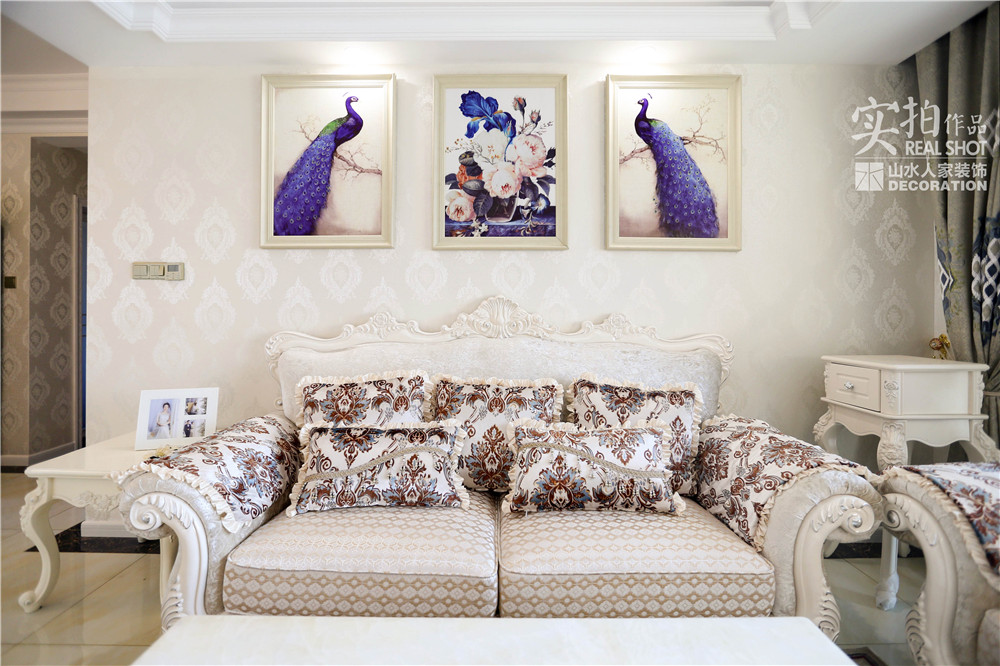 國創光谷上城簡歐風格裝修效果圖