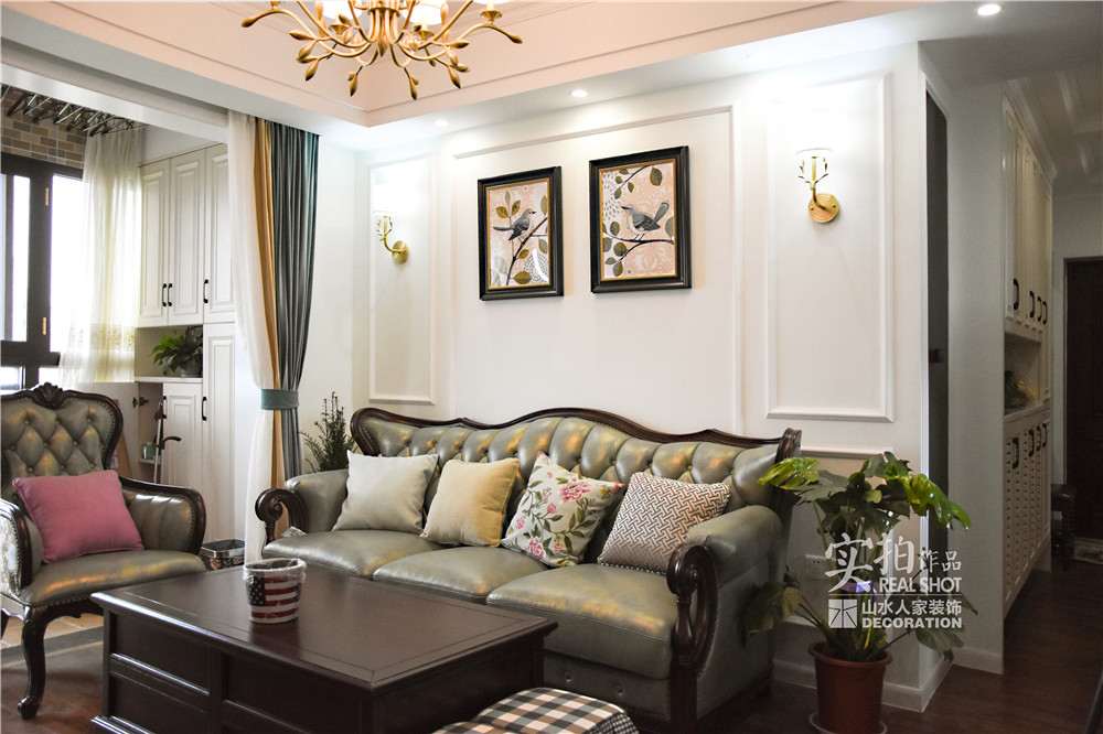 百步亭現代城簡美風格裝修效果圖