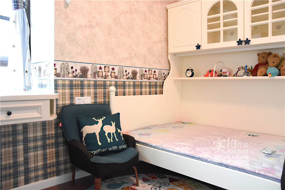 百步亭現代城簡美風格裝修效果圖