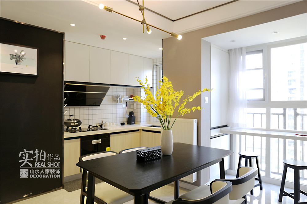 綠地香樹花城現代簡約風格裝修效果圖