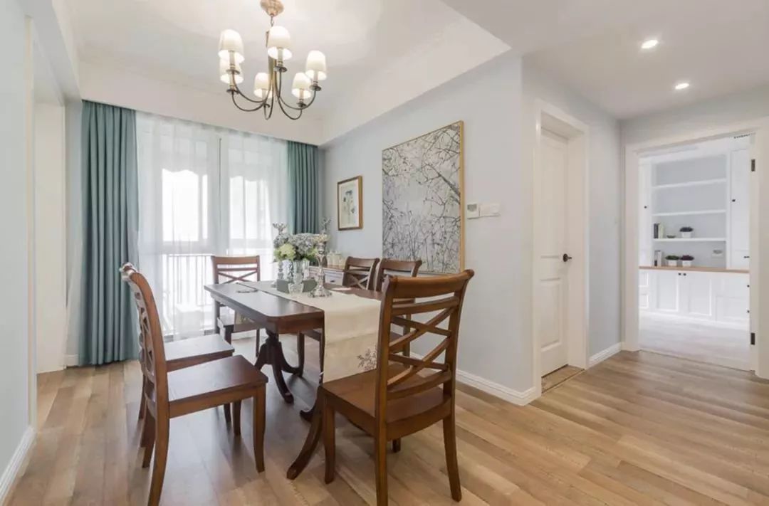 北大蓮湖錦城美式風格裝修效果圖