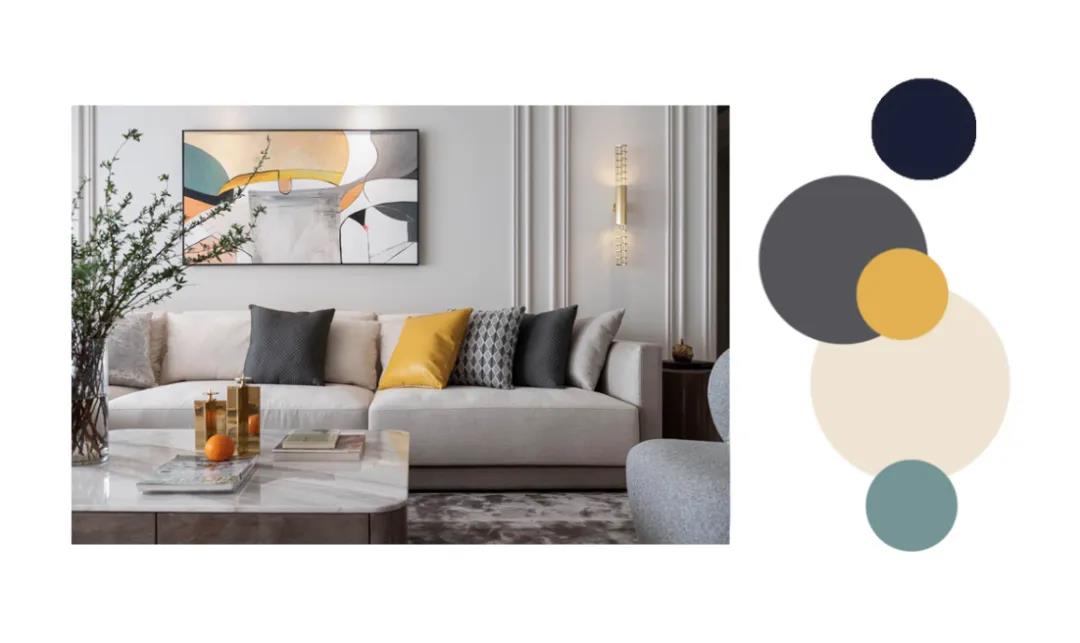 光谷新世界現代輕奢風格裝修效果圖