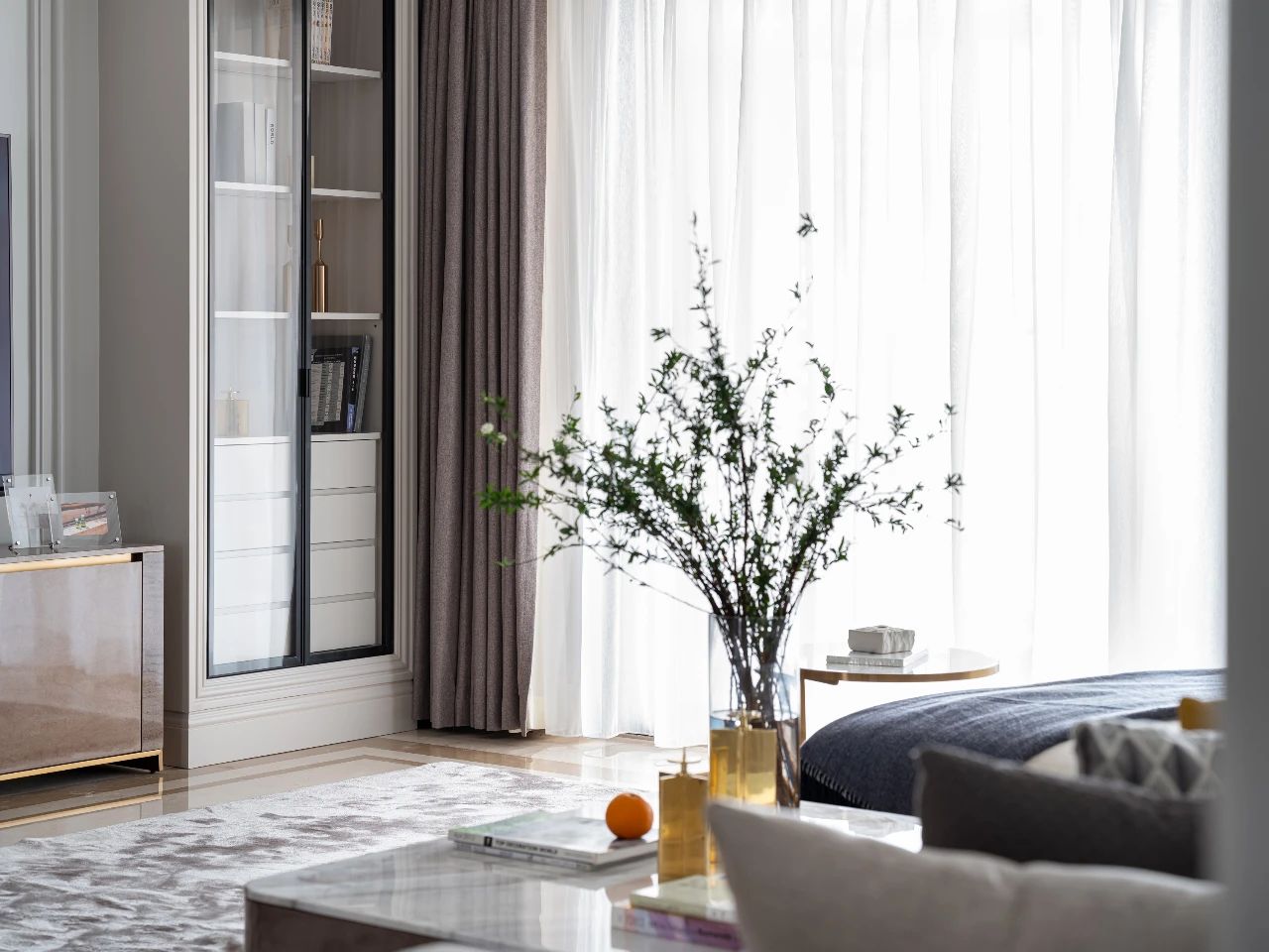 光谷新世界現代輕奢風格裝修效果圖