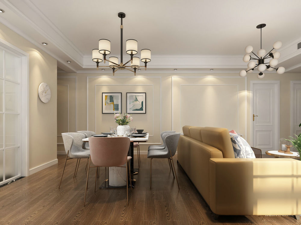 金域天下現代風格裝修效果圖