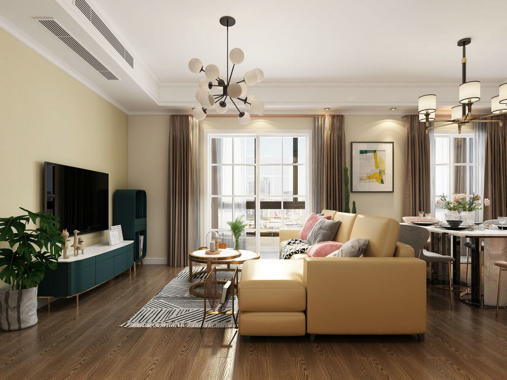 金域天下現代風格裝修效果圖