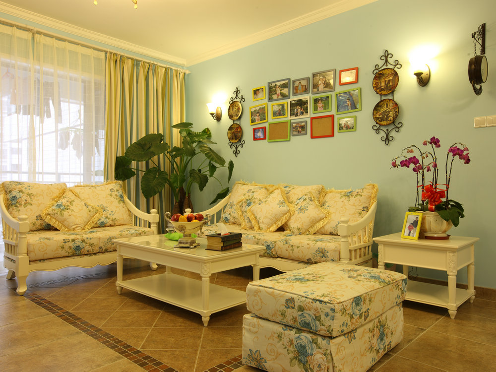 江南新天地田園風格裝修效果圖