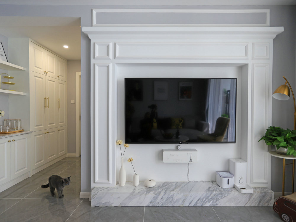 三里民居北歐輕奢風格裝修效果圖