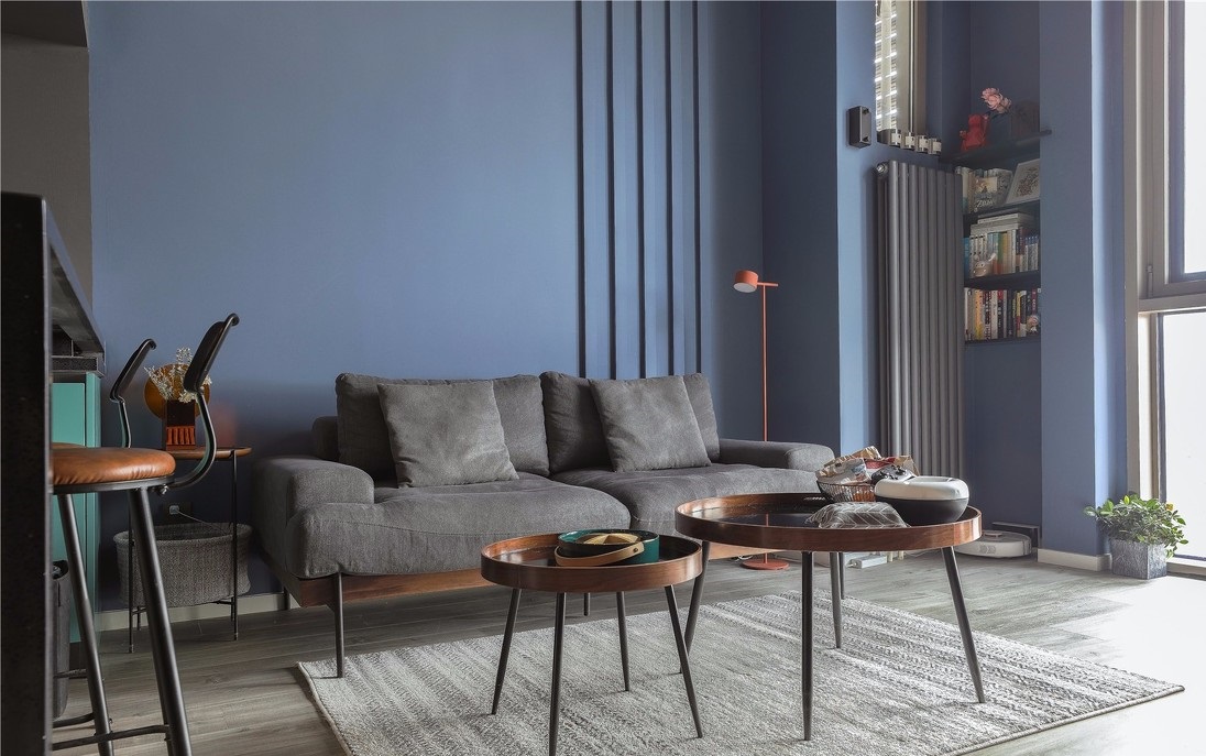 碧桂園泰富城45平loft混搭風格裝修效果圖