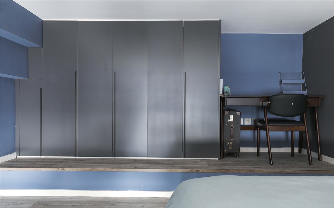 碧桂園泰富城45平loft混搭風格裝修效果圖