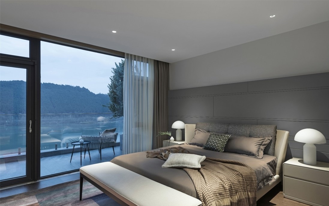 宜昌現代風格320平別墅裝修效果圖