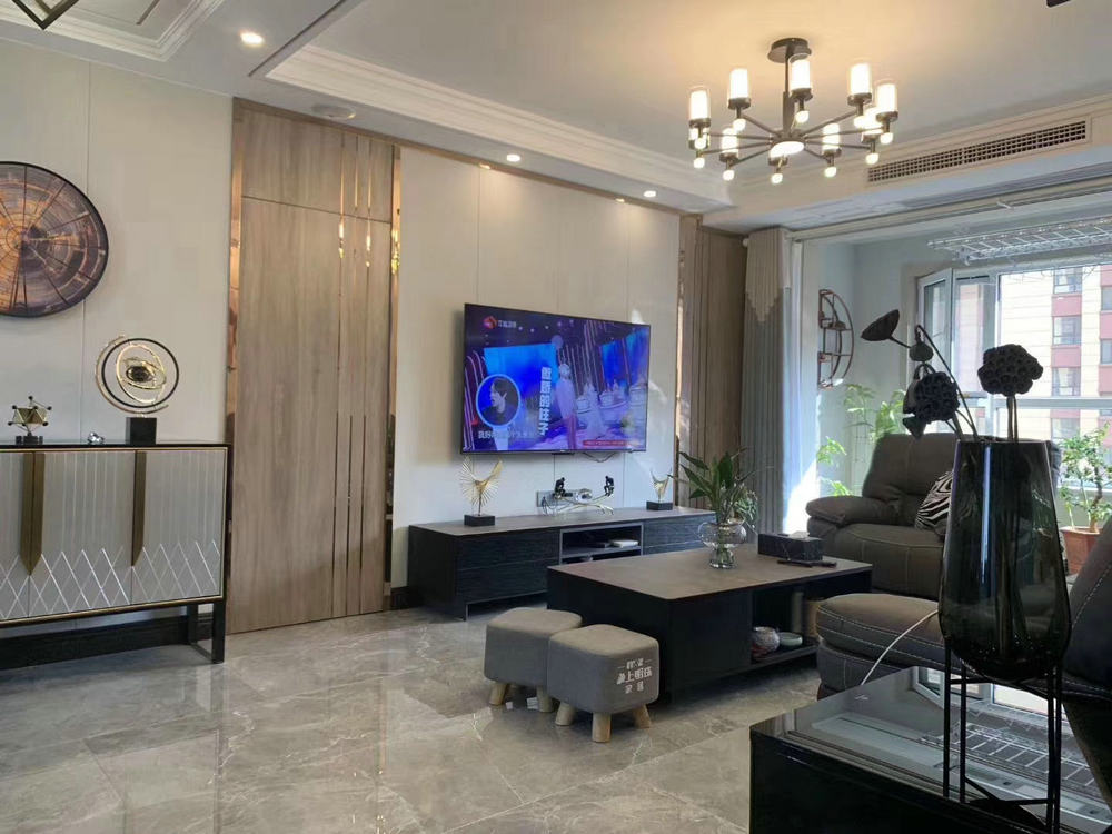 匯悅天地新中式風格裝修效果圖