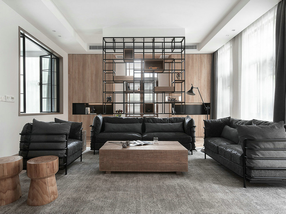 世茂龍灣現代風格別墅裝修效果圖