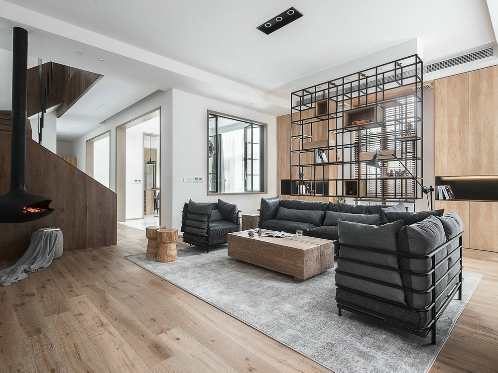 世茂龍灣現代風格別墅裝修效果圖