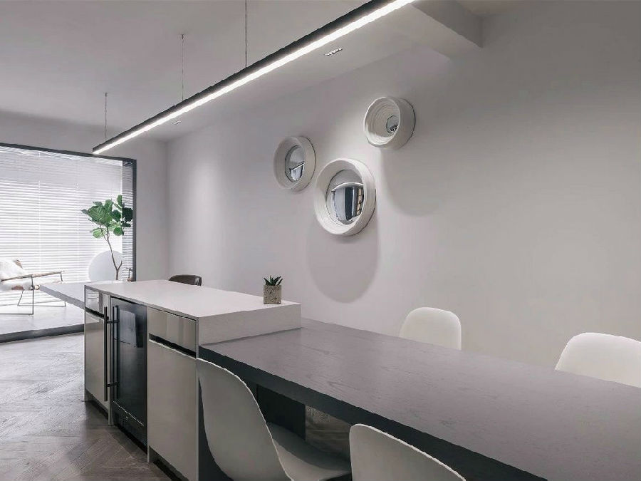 幸福佳苑現代極簡風格裝修效果圖