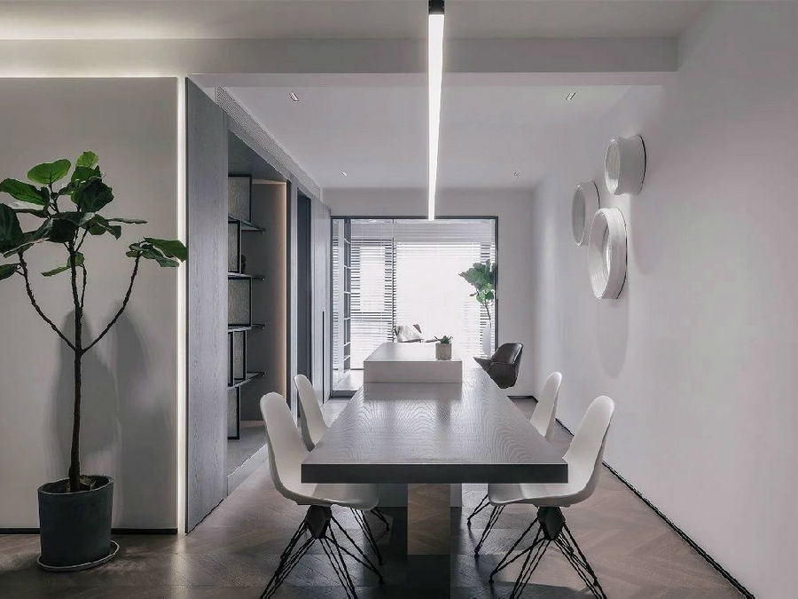 幸福佳苑現代極簡風格裝修效果圖