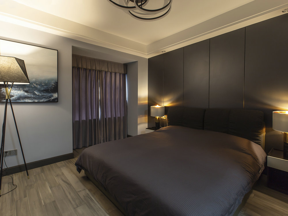 紐賓凱漢city133m^2現代簡約風格裝修效果實景圖