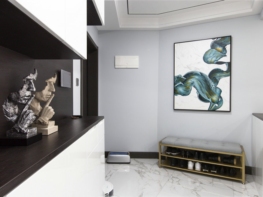 紐賓凱漢city133m^2現代簡約風格裝修效果實景圖