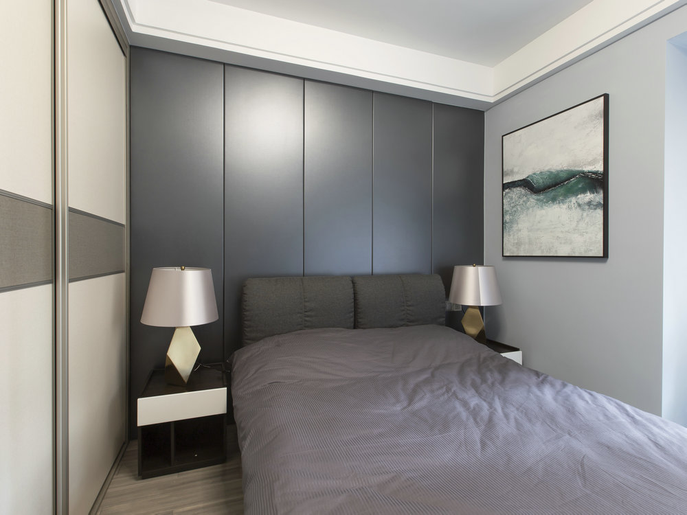 紐賓凱漢city133m^2現代簡約風格裝修效果實景圖