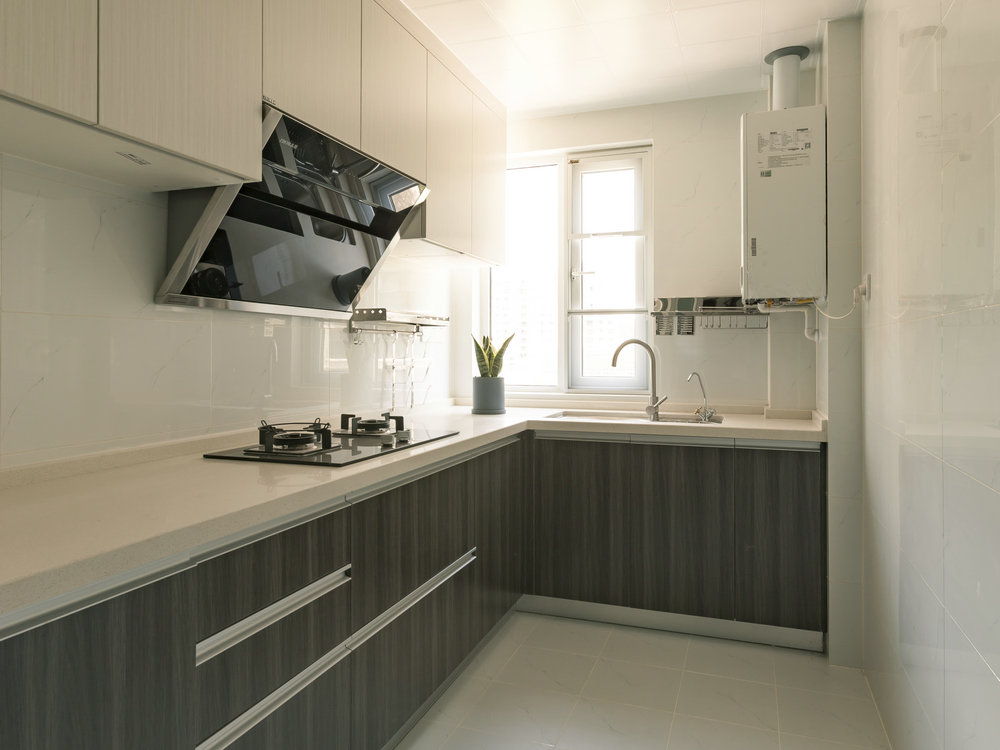 長投綠城蘭園111m^2現代風格裝修效果實景圖