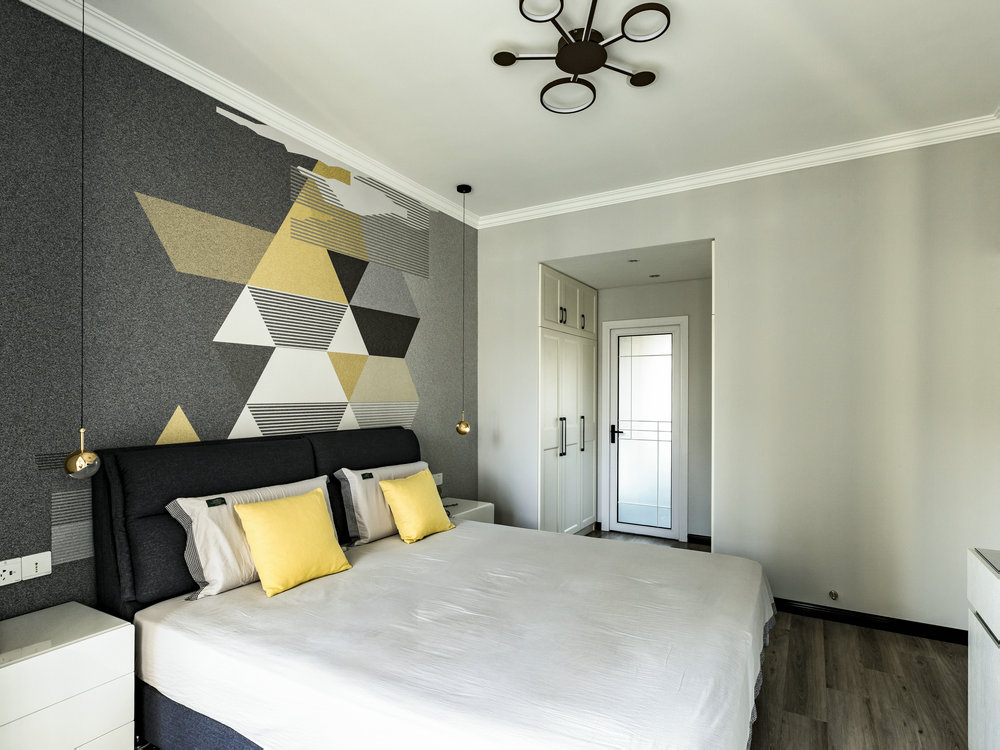 磨山港灣現代簡約風格裝修效果圖