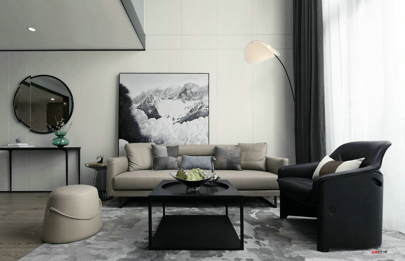 碧桂園蜜柚loft公寓現代風格裝修效果圖