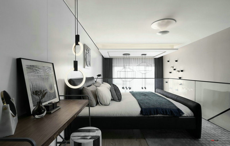 碧桂園蜜柚loft公寓現代風格裝修效果圖