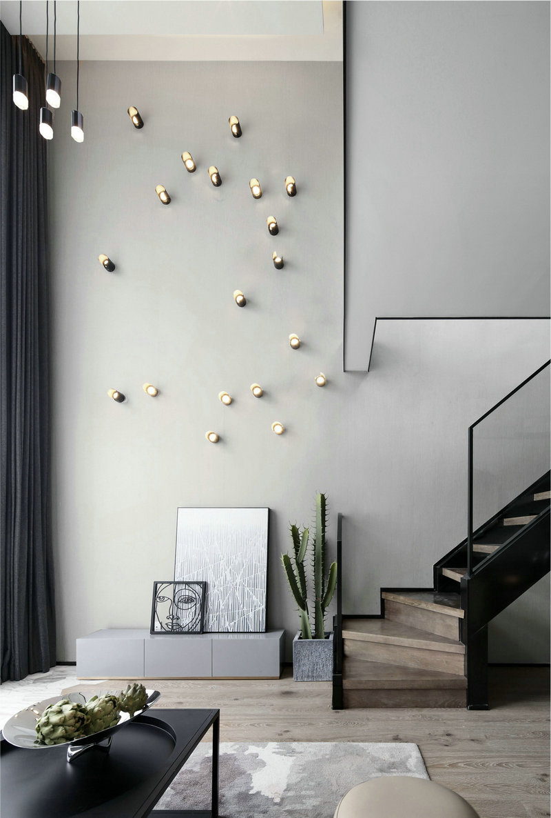 碧桂園蜜柚loft公寓現代風格裝修效果圖