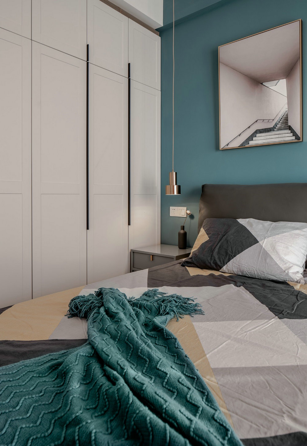 紅星佳苑現代極簡風格裝修效果圖