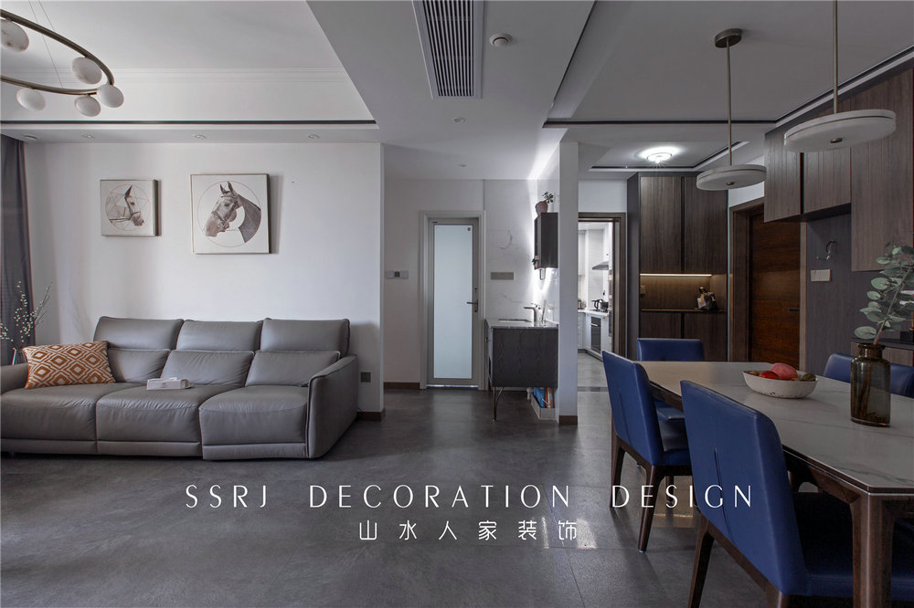 沙湖怡景現代簡約風格裝修效果圖