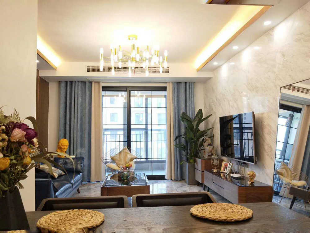 保利清能西海岸現代輕奢風格裝修效果圖