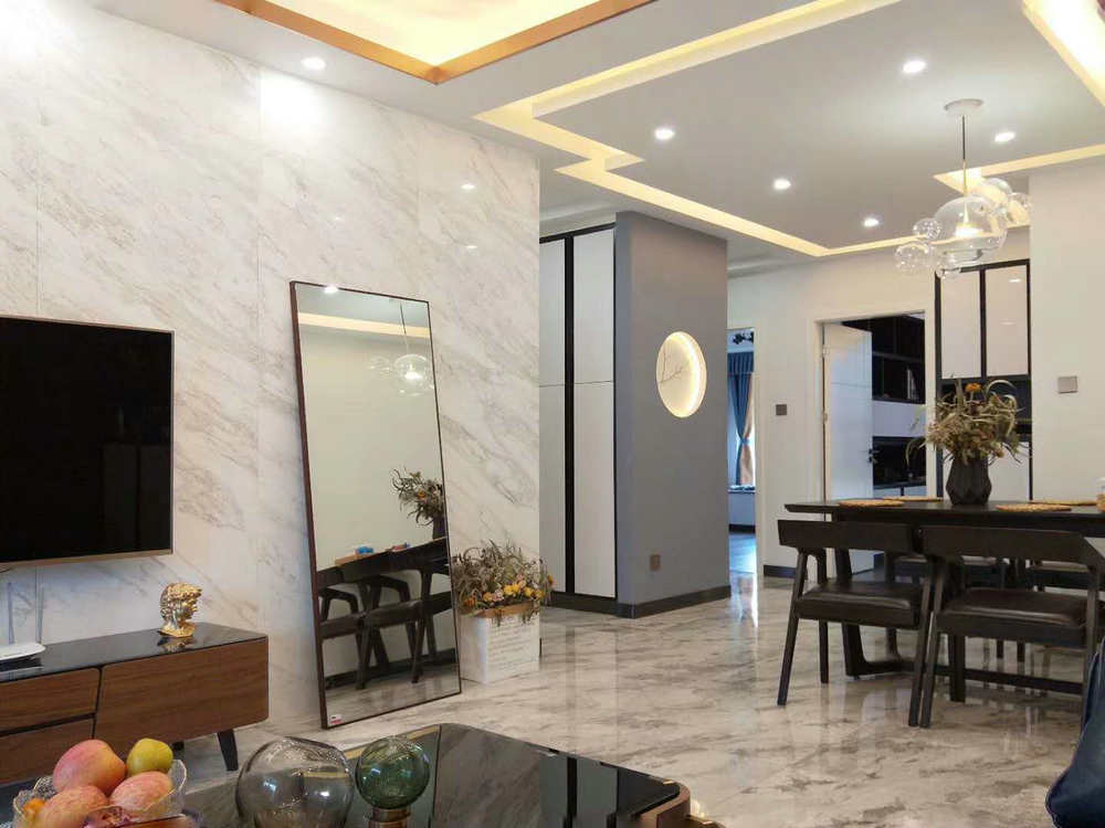 保利清能西海岸現代輕奢風格裝修效果圖