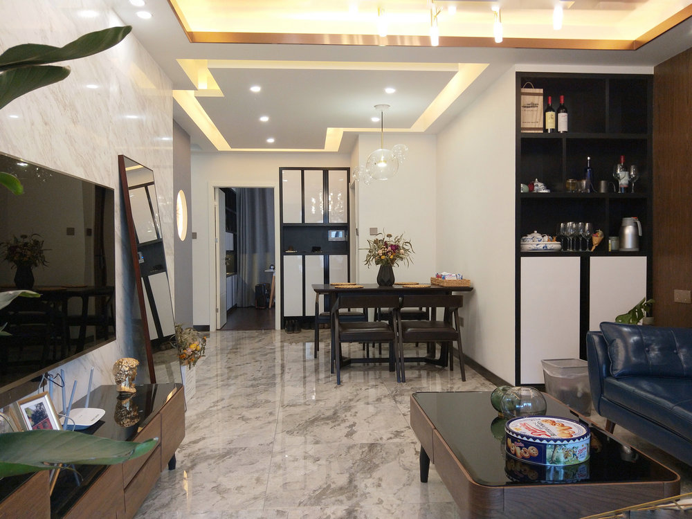 保利清能西海岸現代輕奢風格裝修效果圖