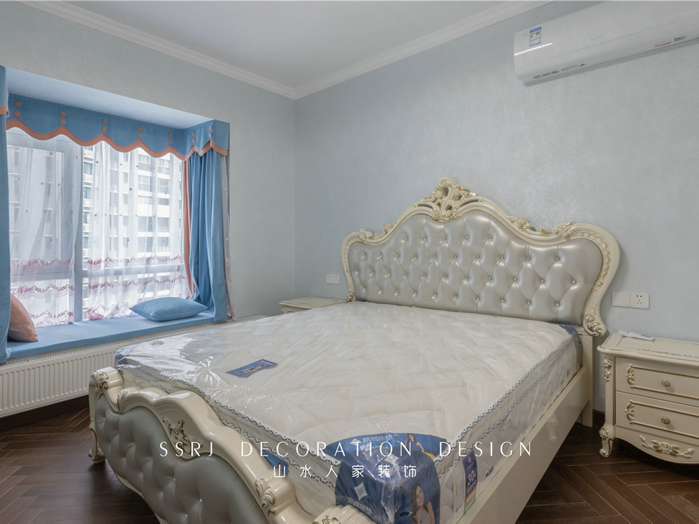 麗水康城135平歐式風格裝修效果圖