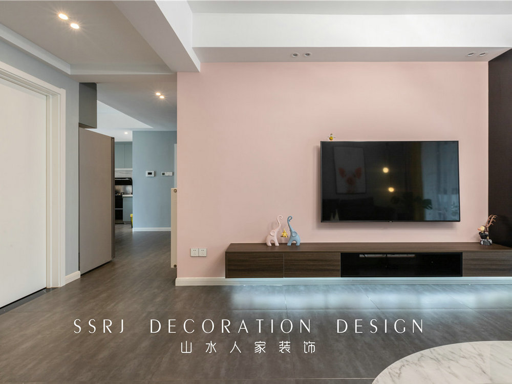 光谷匯景170平現代風格裝修效果圖