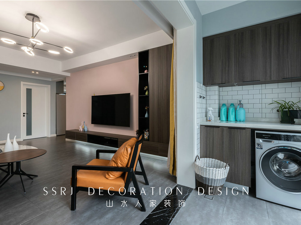 光谷匯景170平現代風格裝修效果圖